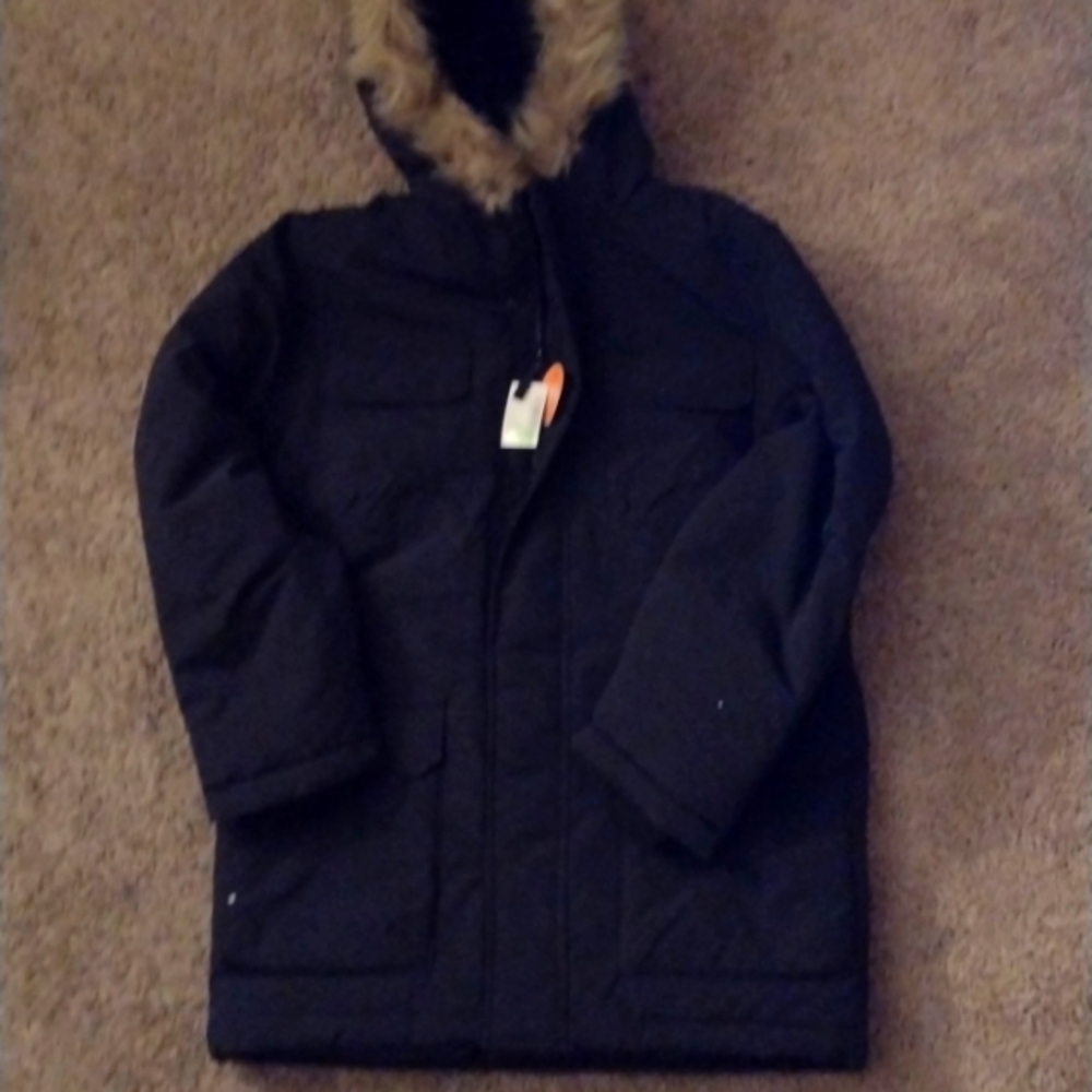 Black heavyweight Winter coat